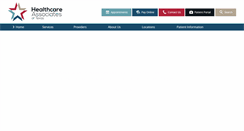 Desktop Screenshot of healthcareassociates.com